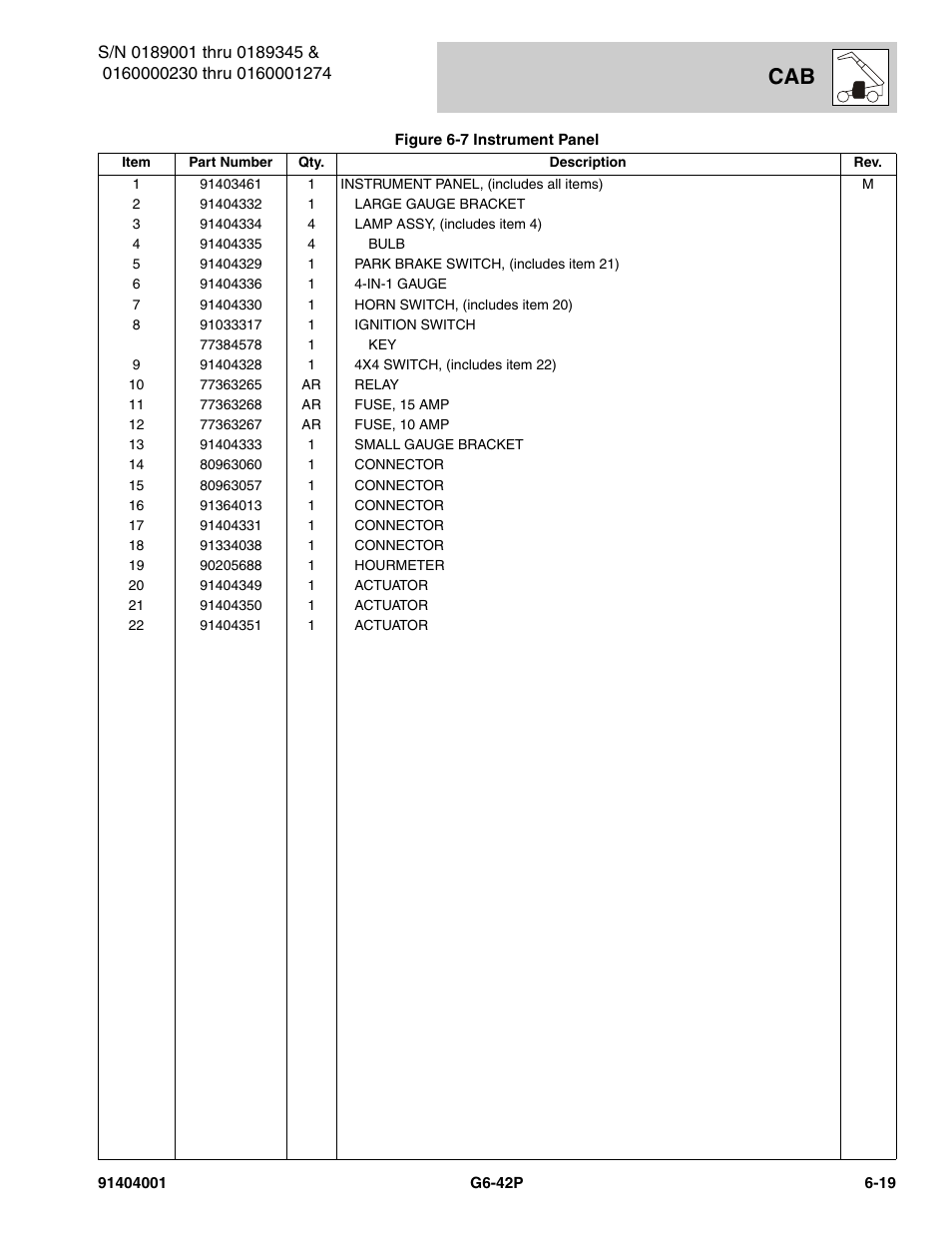 JLG G6-42P Parts Manual User Manual | Page 227 / 556