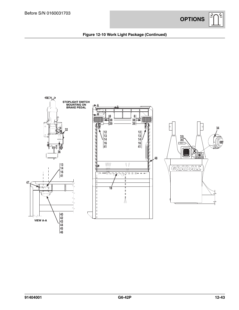 Options | JLG G6-42P Parts Manual User Manual | Page 439 / 556