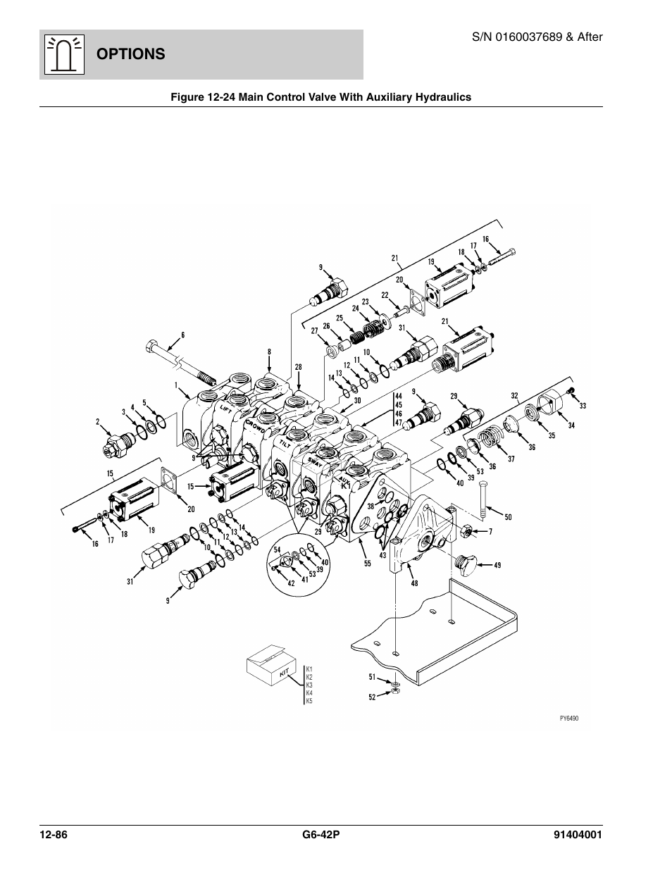 Options | JLG G6-42P Parts Manual User Manual | Page 482 / 556