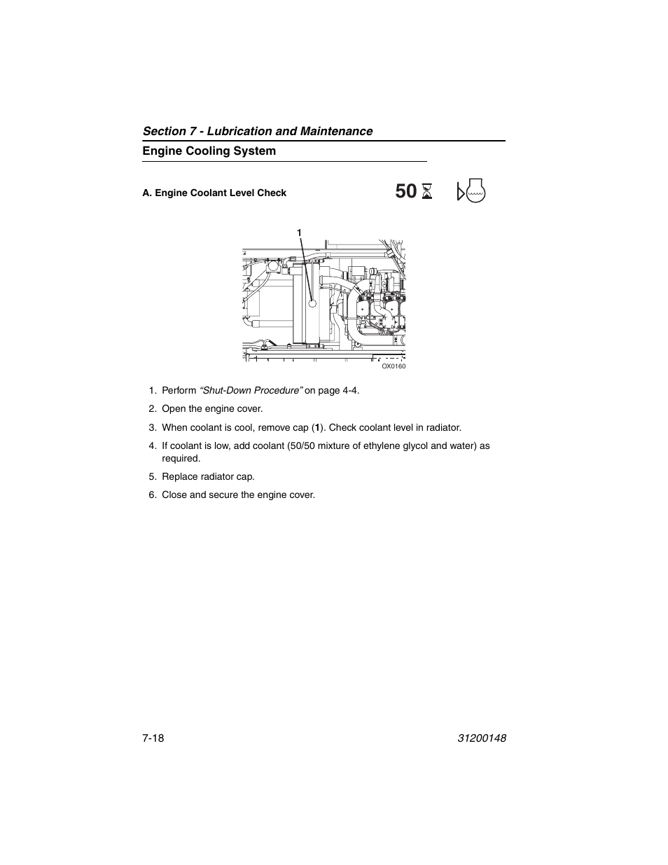 Engine cooling system, Engine cooling system -18 | JLG G6-42P Service Manual User Manual | Page 110 / 508