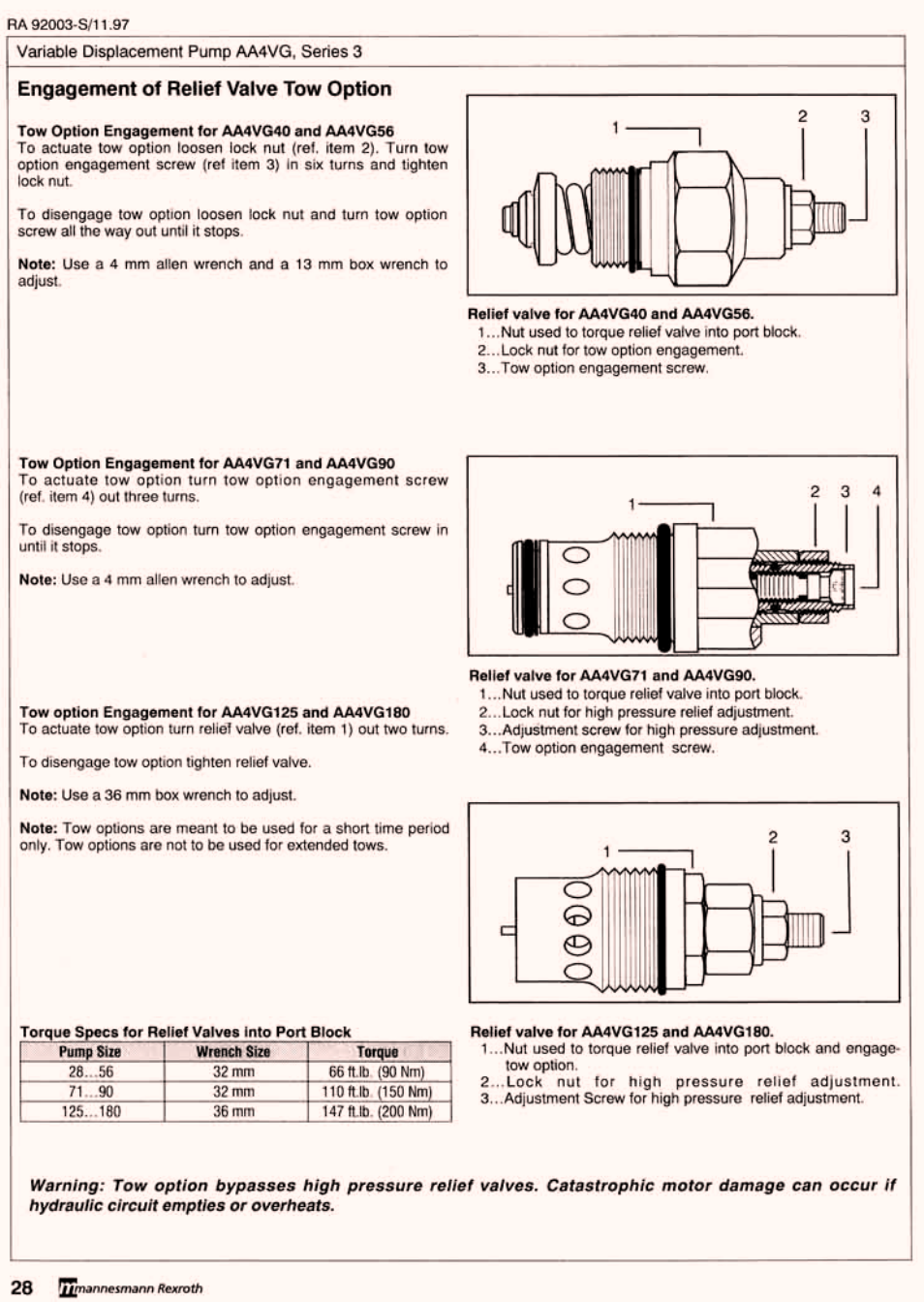 Tow option engagement | JLG G6-42P Service Manual User Manual | Page 468 / 508