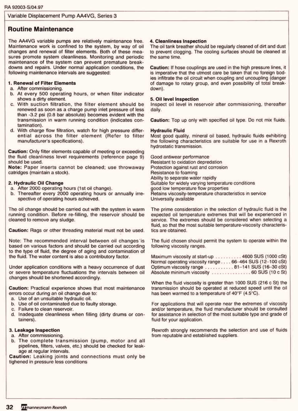 Routine maintenance | JLG G6-42P Service Manual User Manual | Page 472 / 508