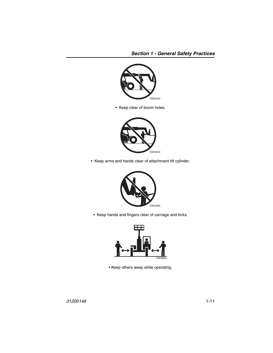 JLG G6-42P Operator Manual User Manual | Page 21 / 124
