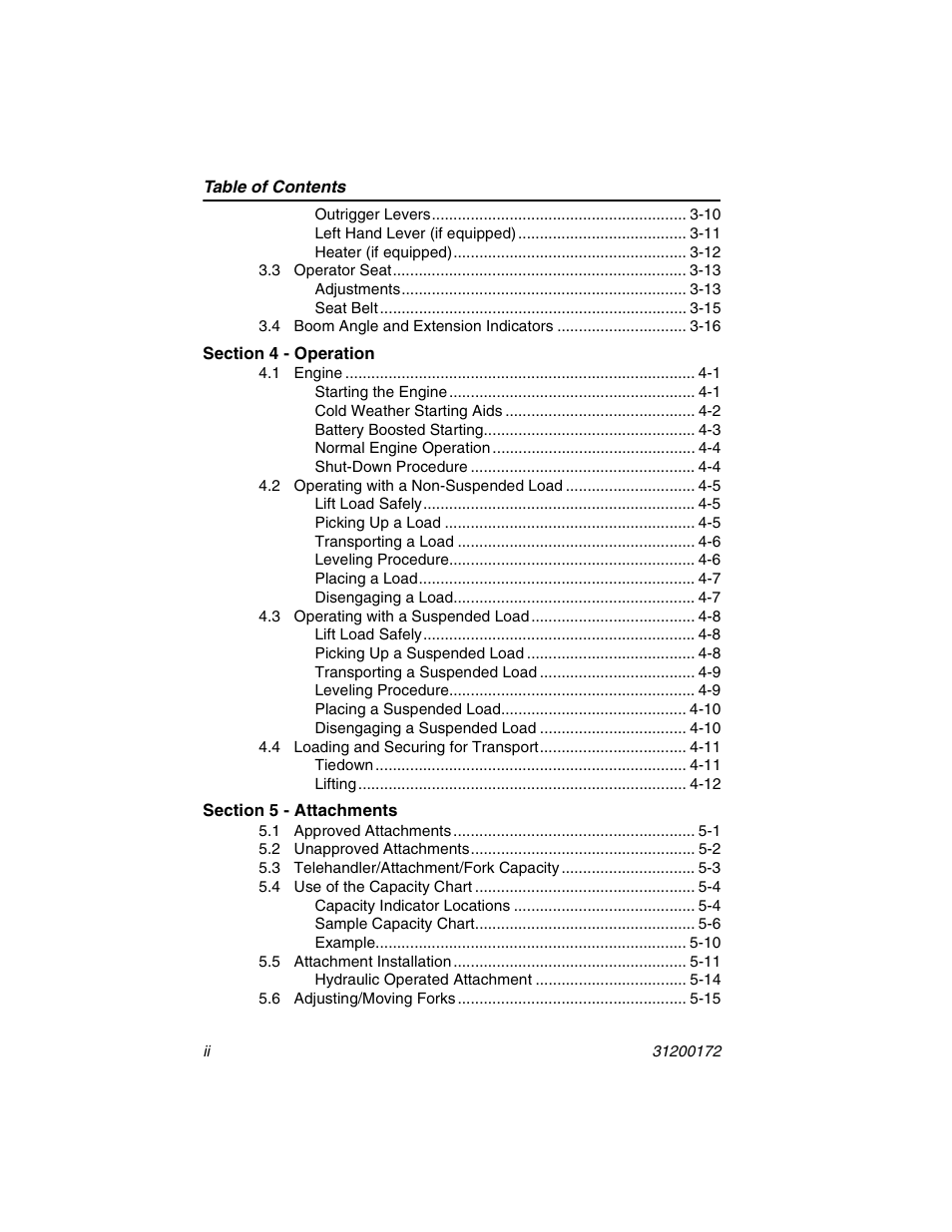 JLG 544D-10 Operator Manual User Manual | Page 8 / 142
