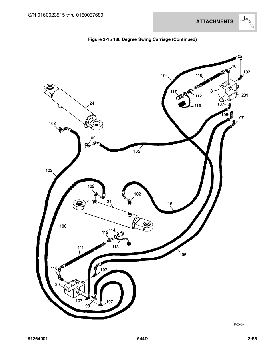 JLG 544D-10 Parts Manual User Manual | Page 113 / 730