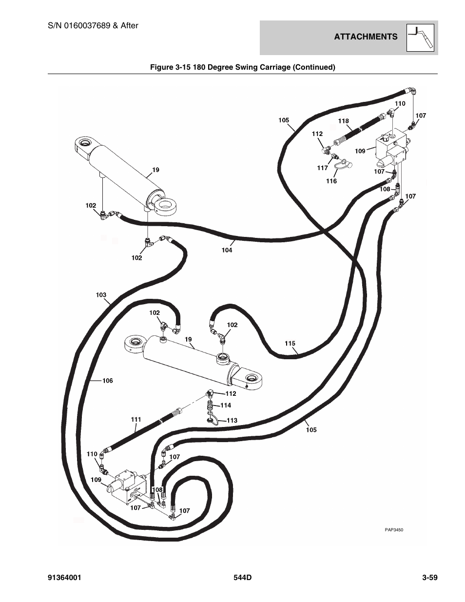 JLG 544D-10 Parts Manual User Manual | Page 117 / 730