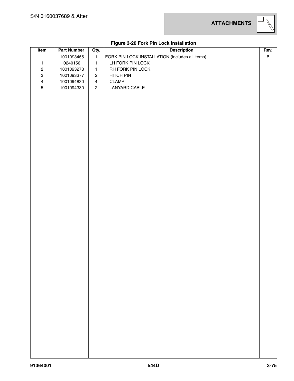 JLG 544D-10 Parts Manual User Manual | Page 133 / 730