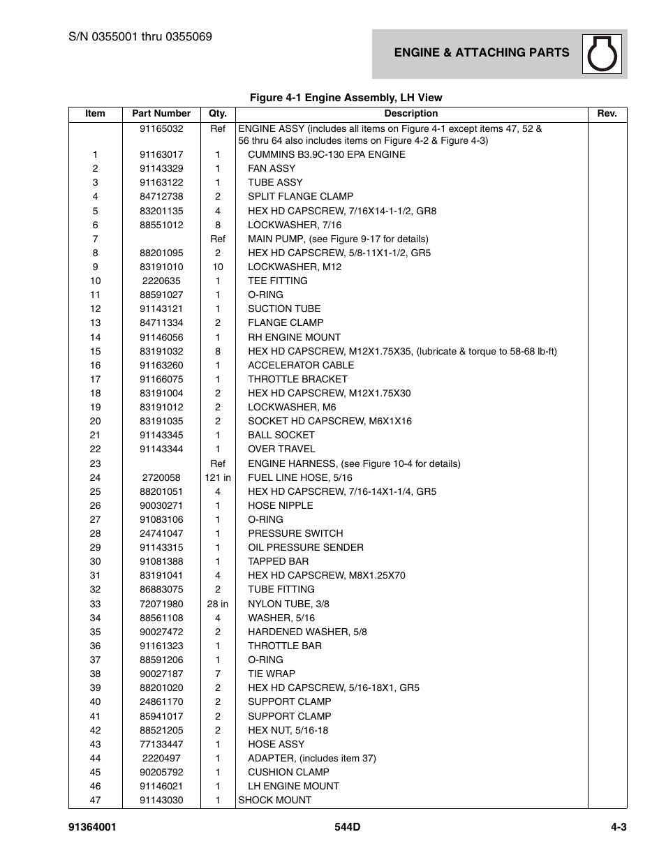 JLG 544D-10 Parts Manual User Manual | Page 151 / 730