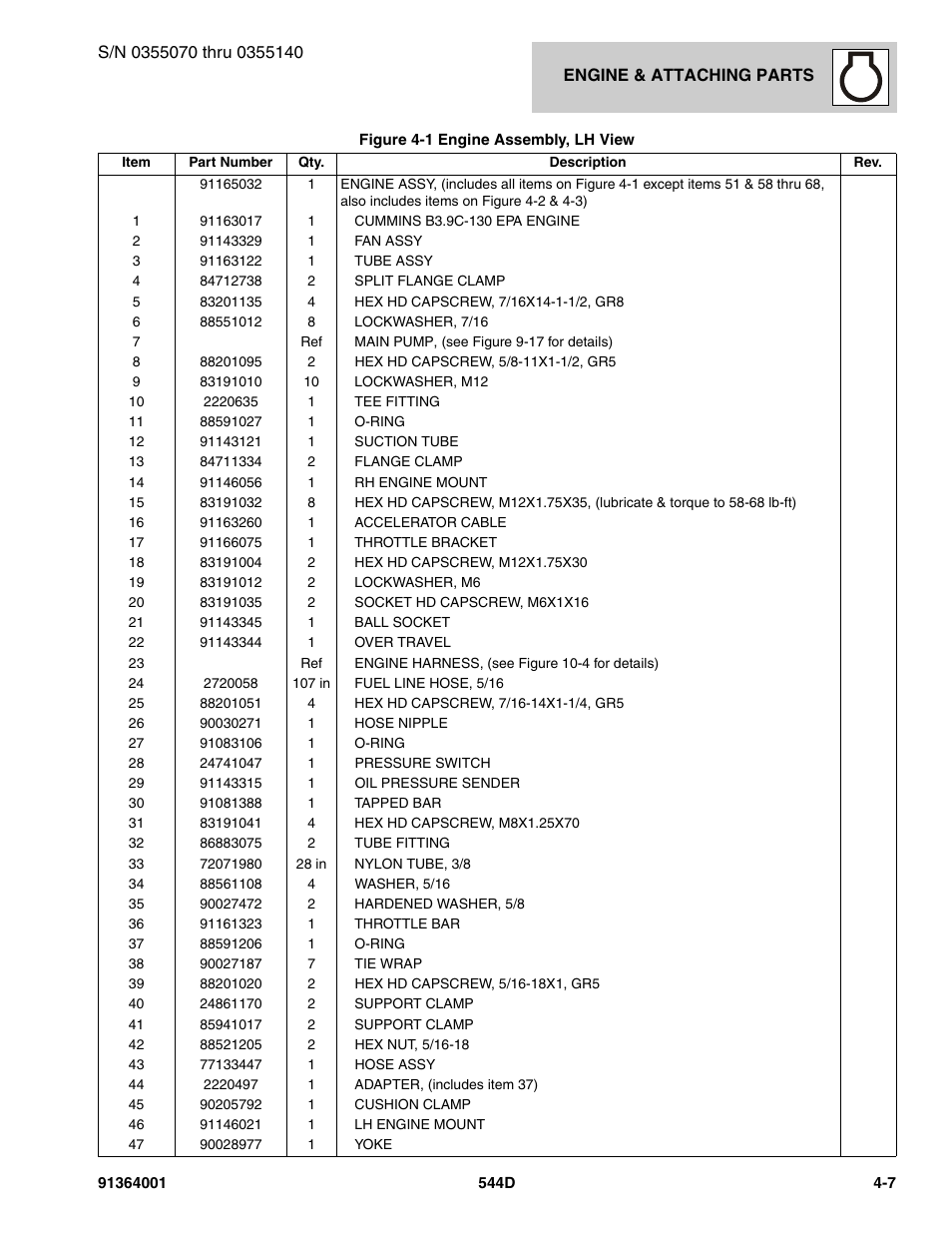 JLG 544D-10 Parts Manual User Manual | Page 155 / 730