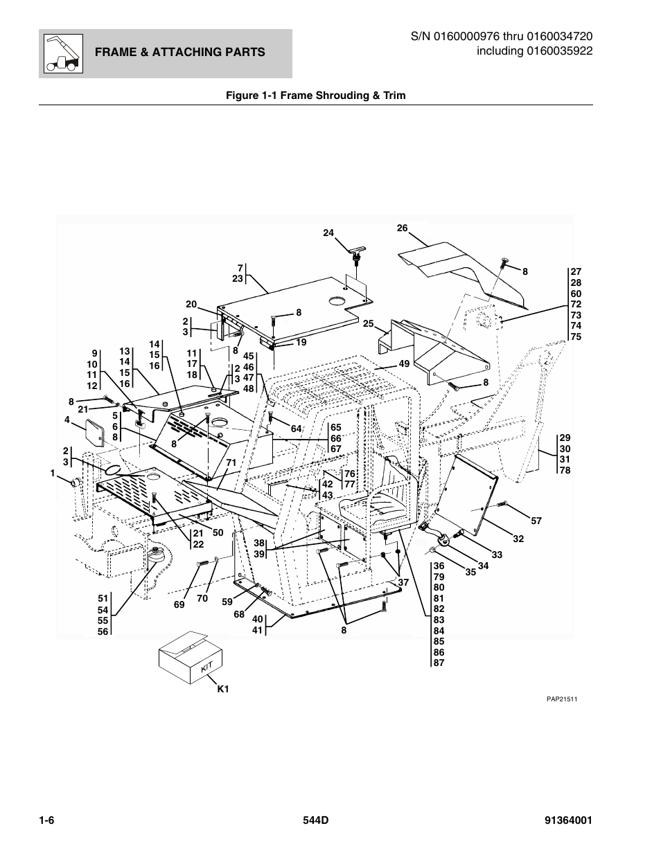 JLG 544D-10 Parts Manual User Manual | Page 16 / 730