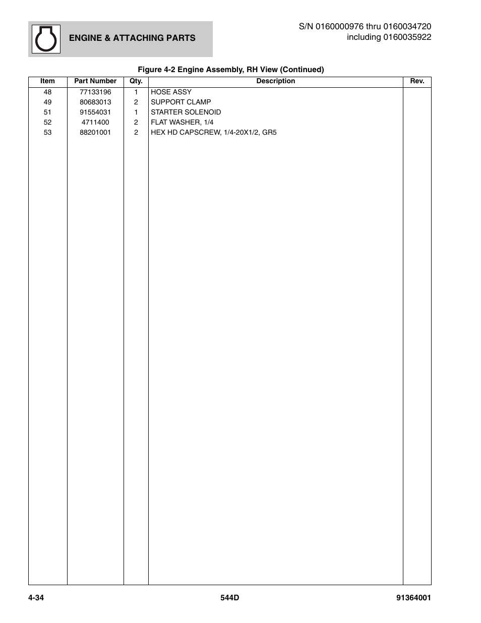 JLG 544D-10 Parts Manual User Manual | Page 182 / 730