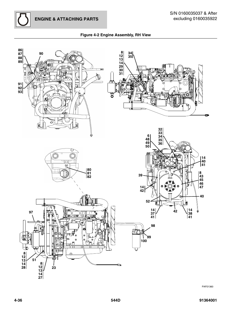 JLG 544D-10 Parts Manual User Manual | Page 184 / 730