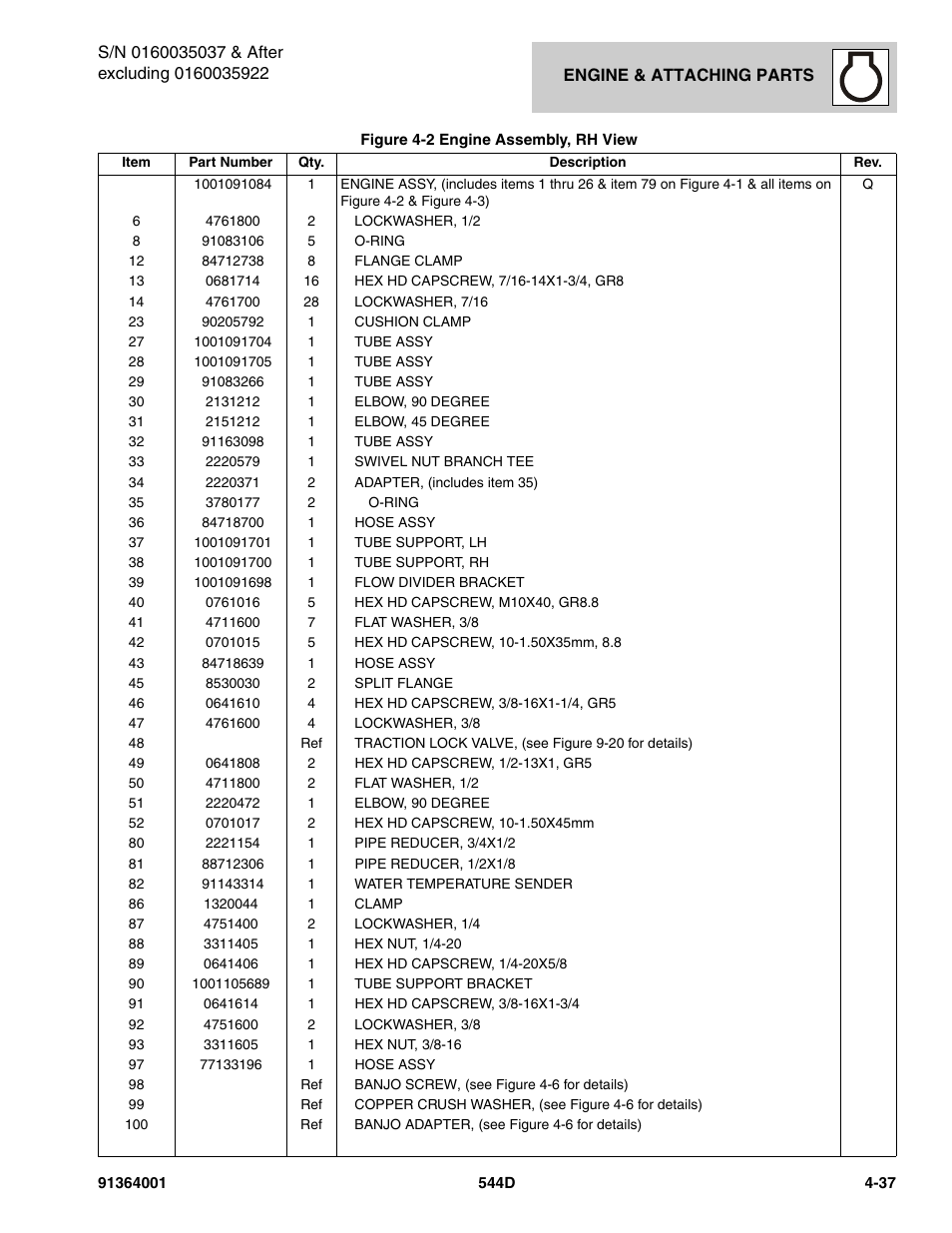 JLG 544D-10 Parts Manual User Manual | Page 185 / 730