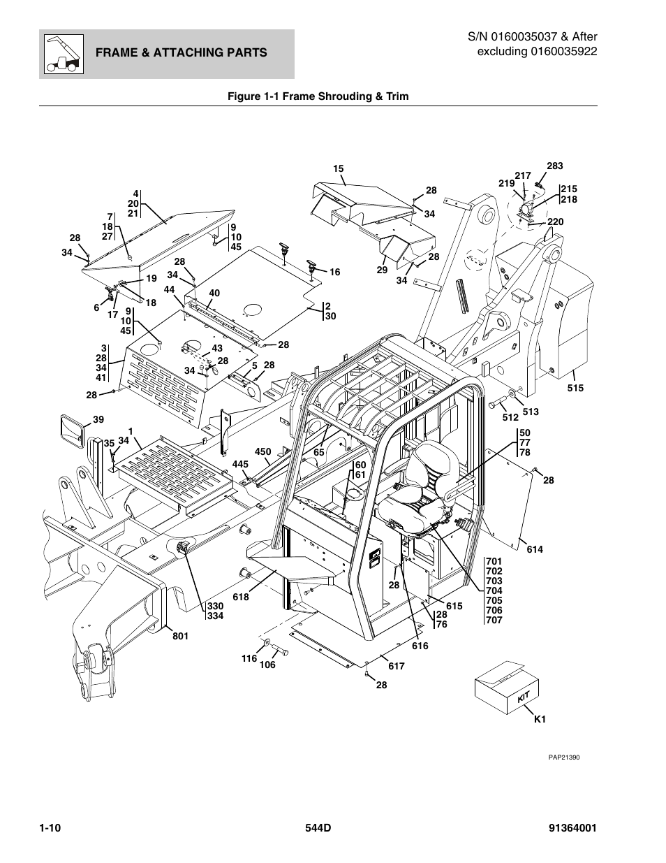 JLG 544D-10 Parts Manual User Manual | Page 20 / 730