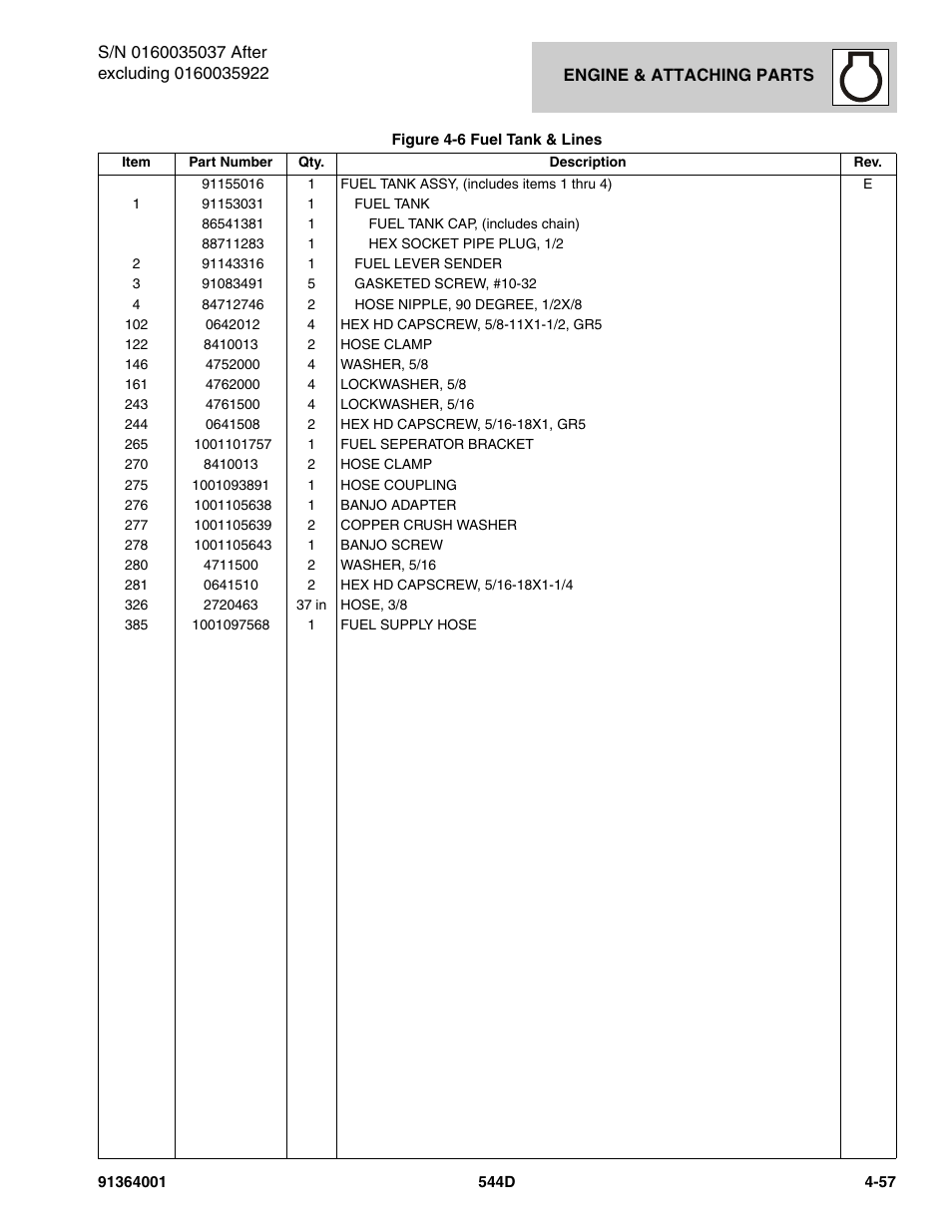 JLG 544D-10 Parts Manual User Manual | Page 205 / 730