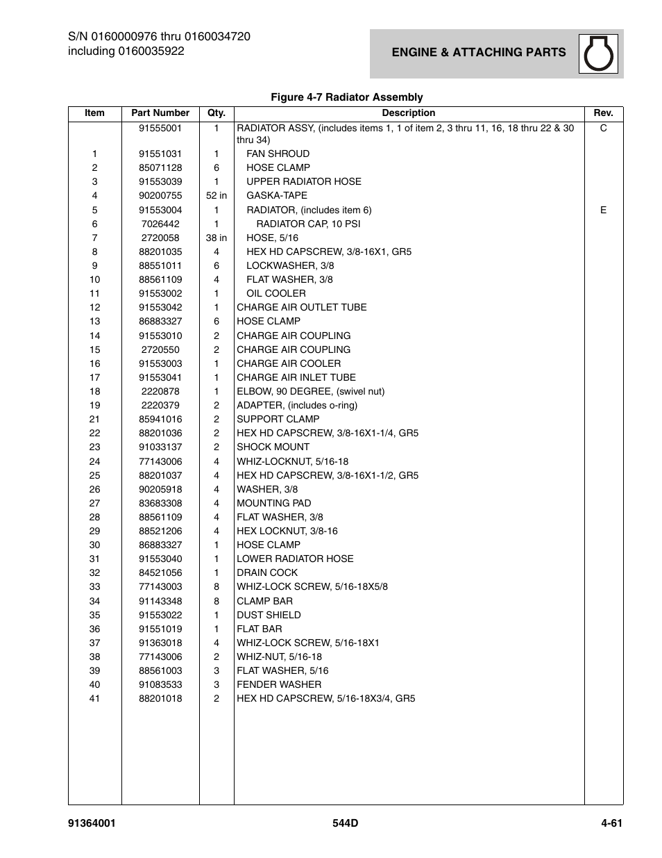 JLG 544D-10 Parts Manual User Manual | Page 209 / 730