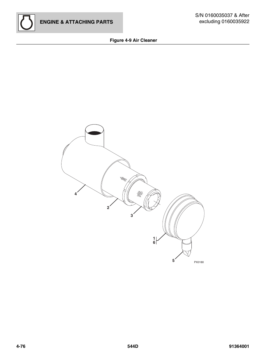 JLG 544D-10 Parts Manual User Manual | Page 224 / 730