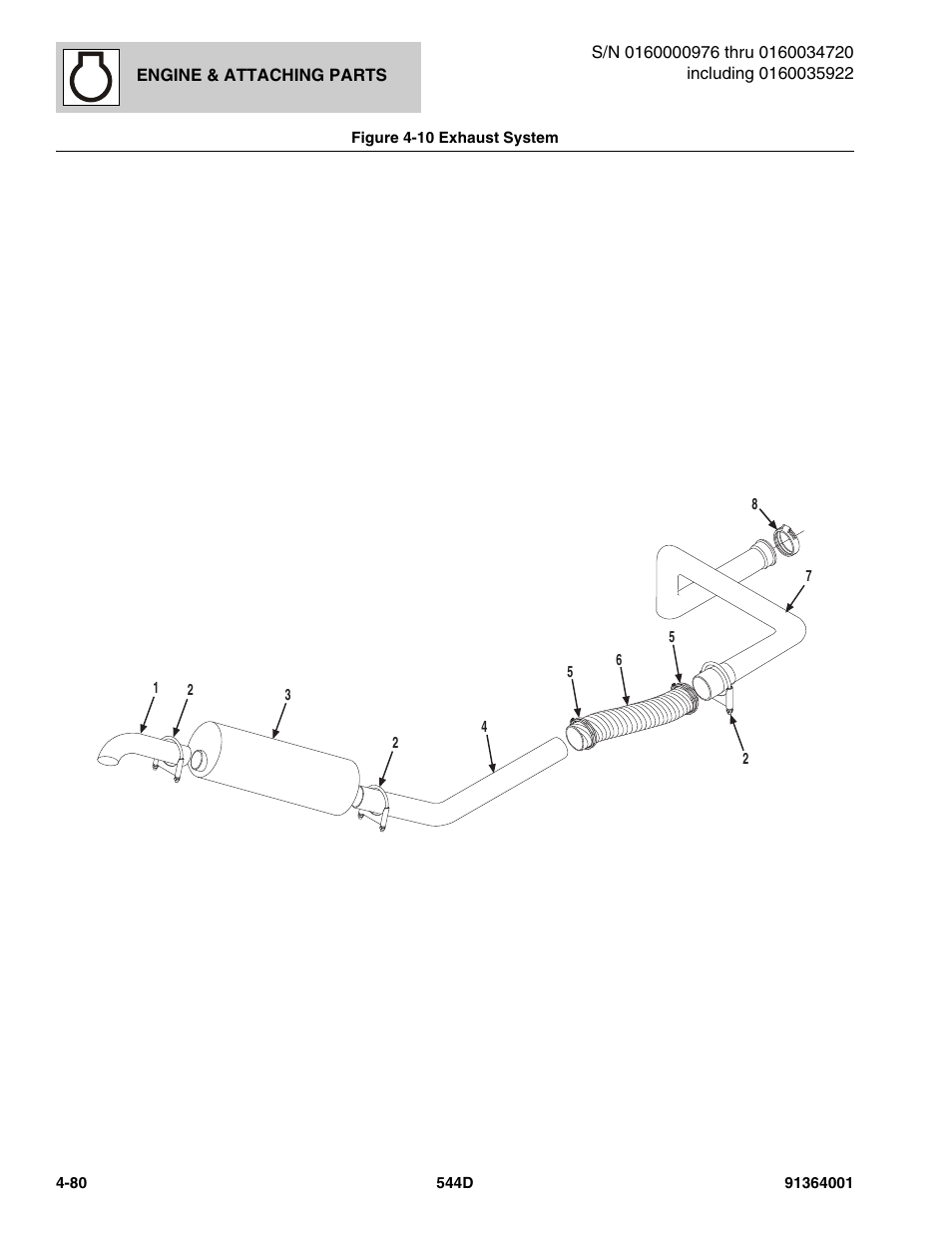 JLG 544D-10 Parts Manual User Manual | Page 228 / 730
