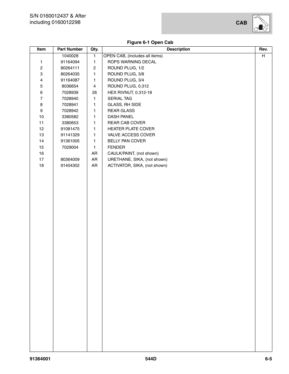 JLG 544D-10 Parts Manual User Manual | Page 271 / 730