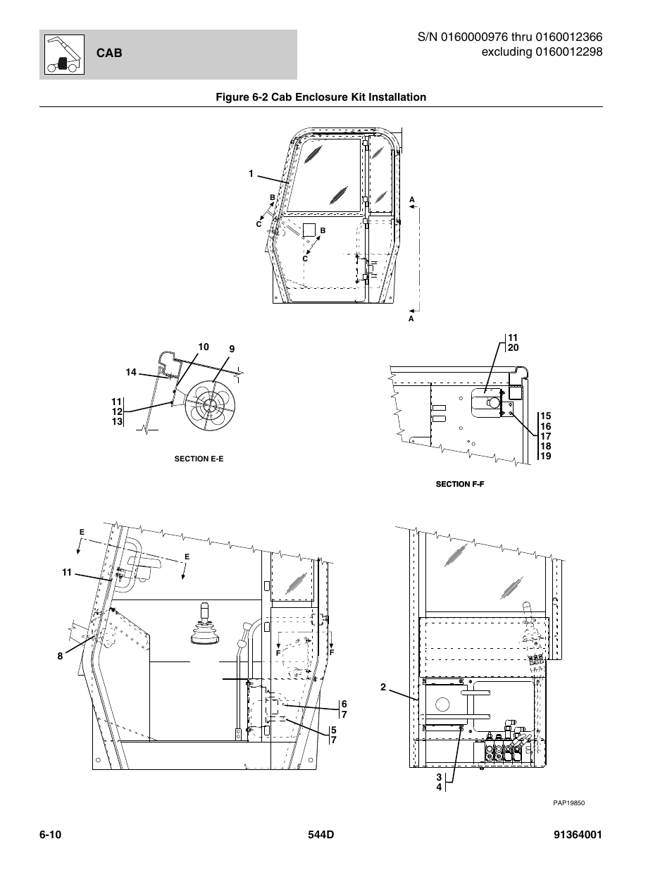 JLG 544D-10 Parts Manual User Manual | Page 276 / 730