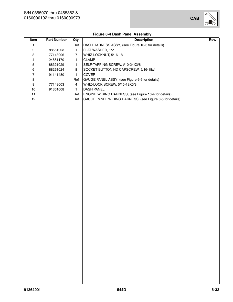 JLG 544D-10 Parts Manual User Manual | Page 299 / 730