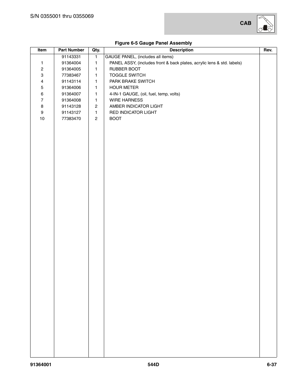 JLG 544D-10 Parts Manual User Manual | Page 303 / 730