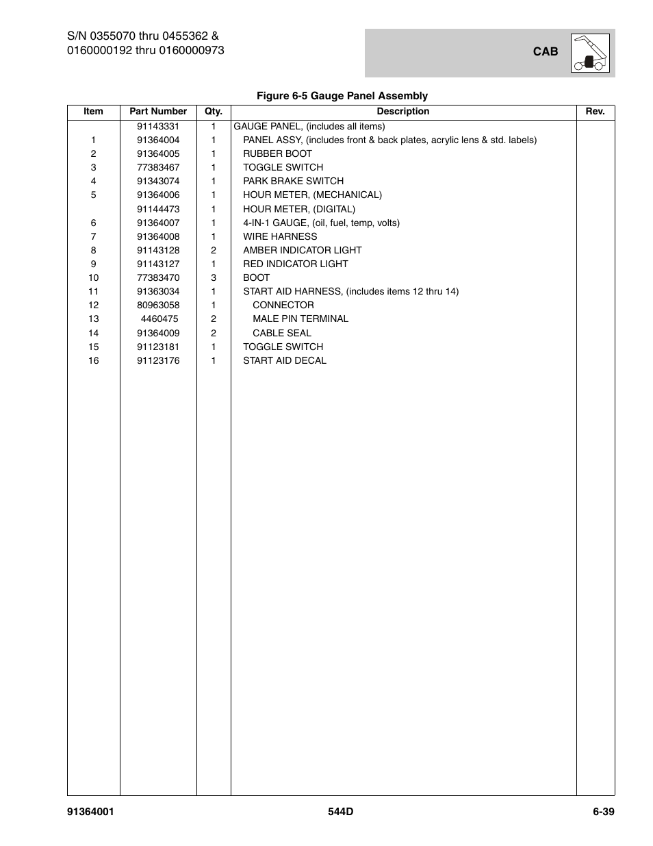 JLG 544D-10 Parts Manual User Manual | Page 305 / 730