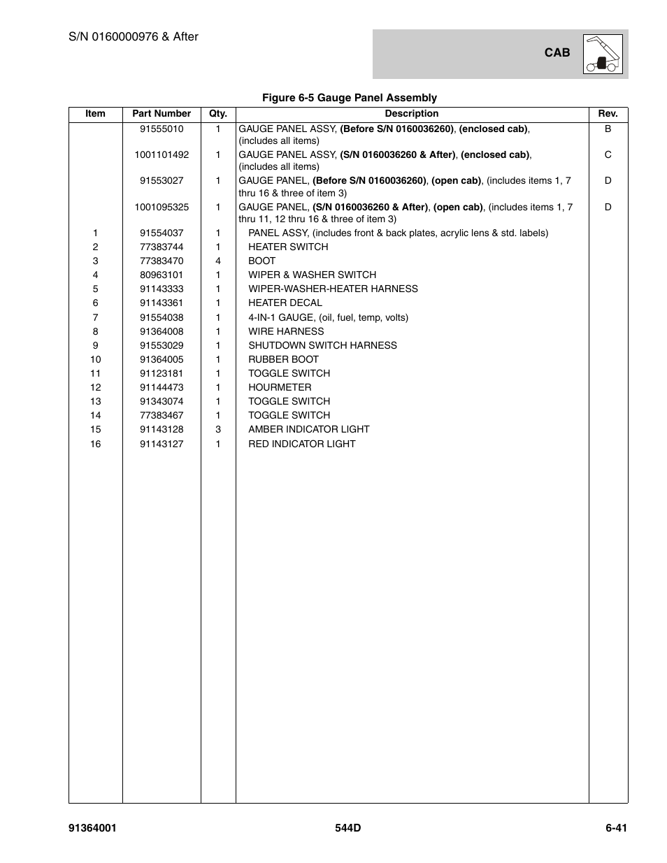 JLG 544D-10 Parts Manual User Manual | Page 307 / 730