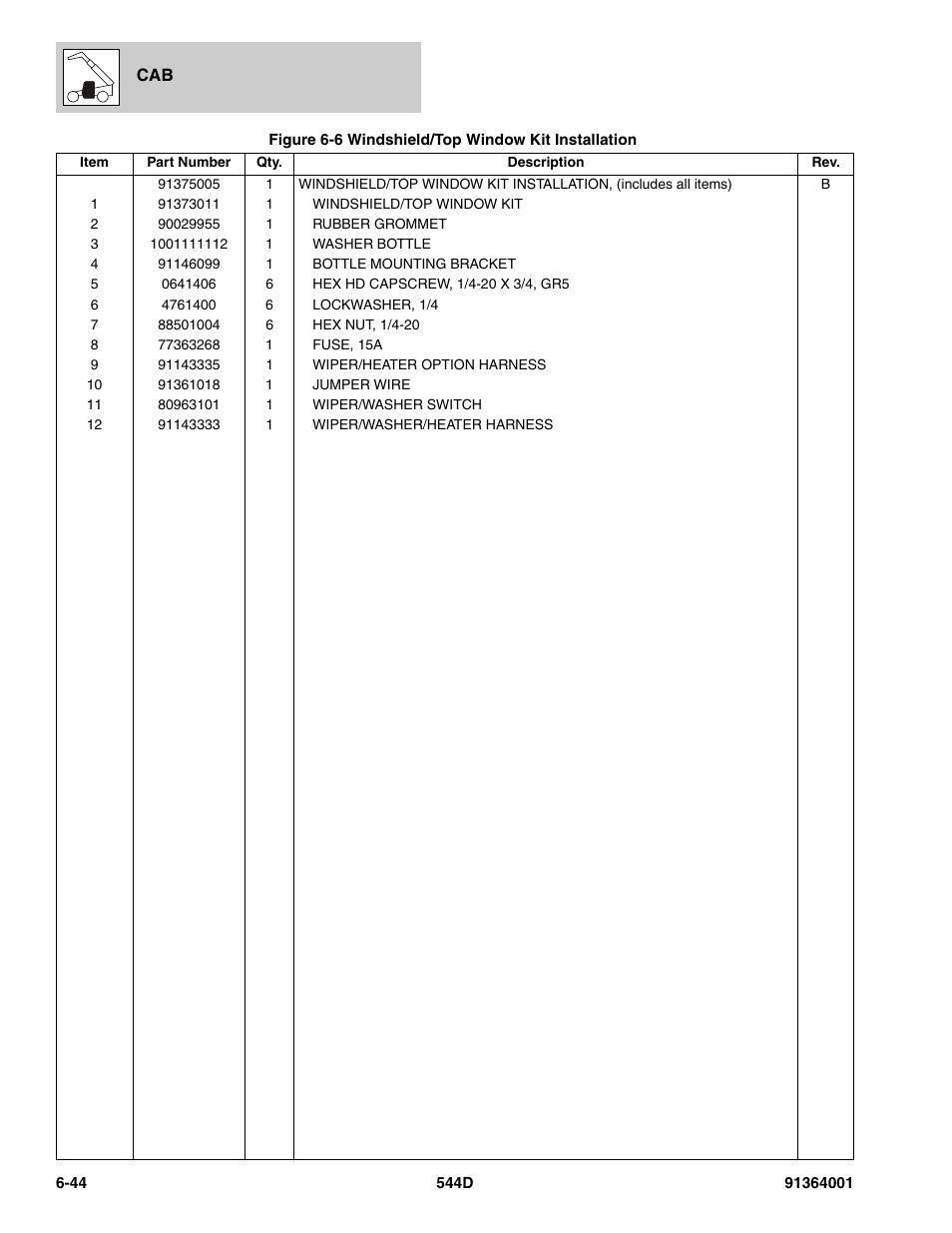 JLG 544D-10 Parts Manual User Manual | Page 310 / 730