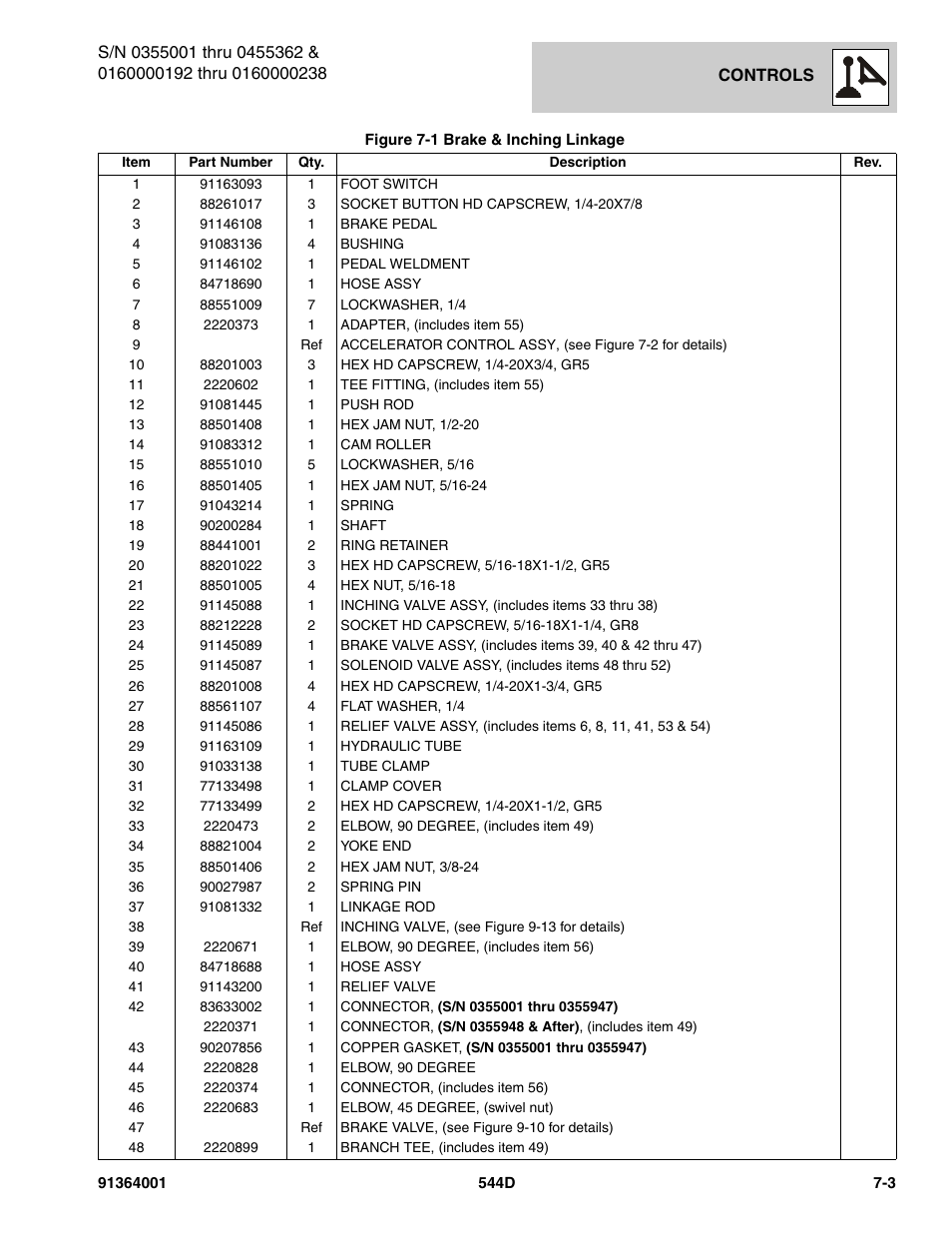 JLG 544D-10 Parts Manual User Manual | Page 317 / 730