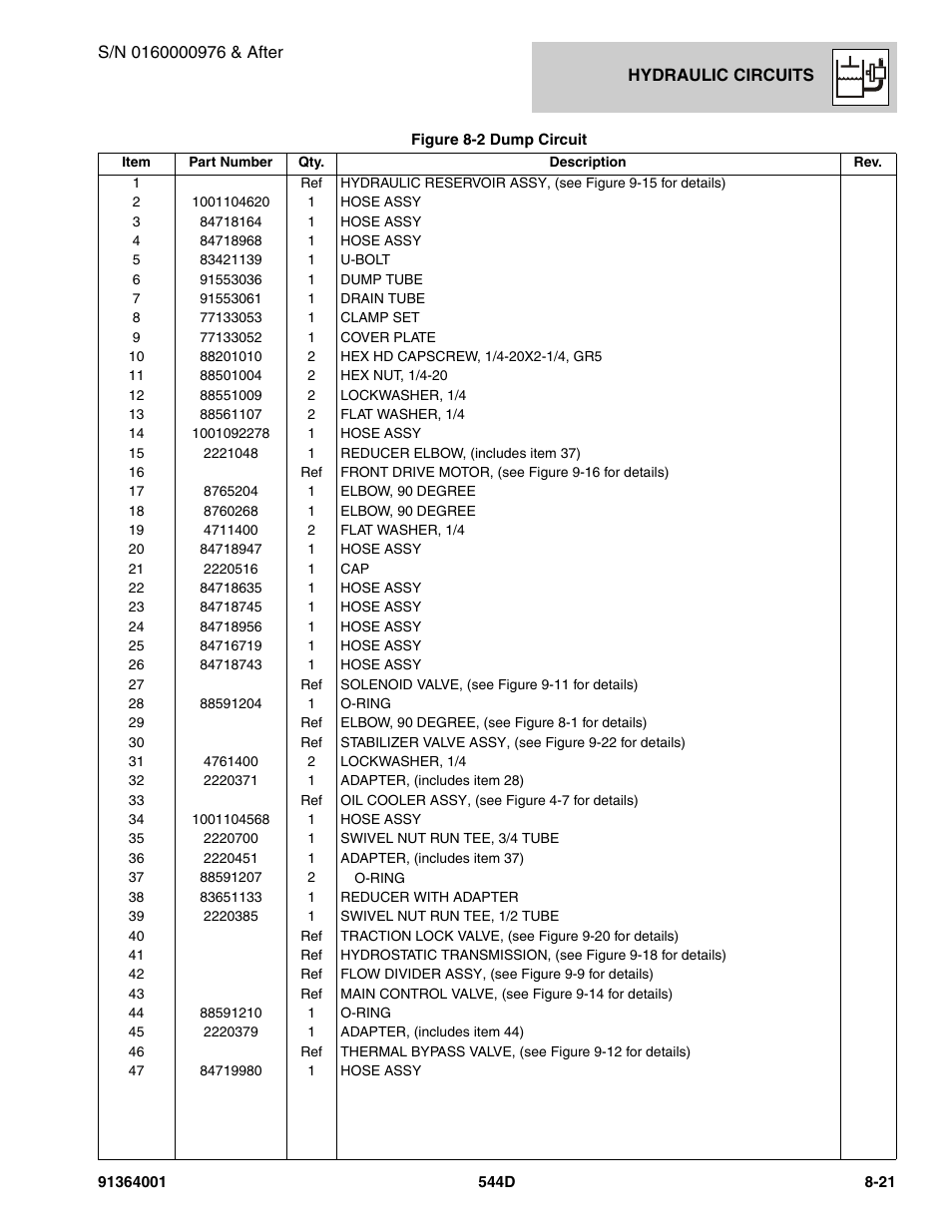 JLG 544D-10 Parts Manual User Manual | Page 371 / 730