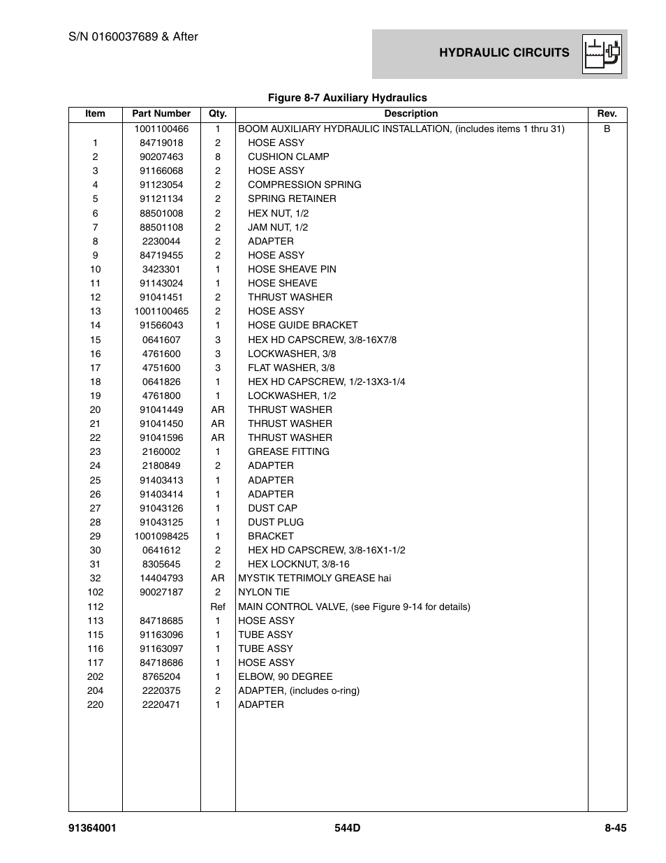 JLG 544D-10 Parts Manual User Manual | Page 395 / 730