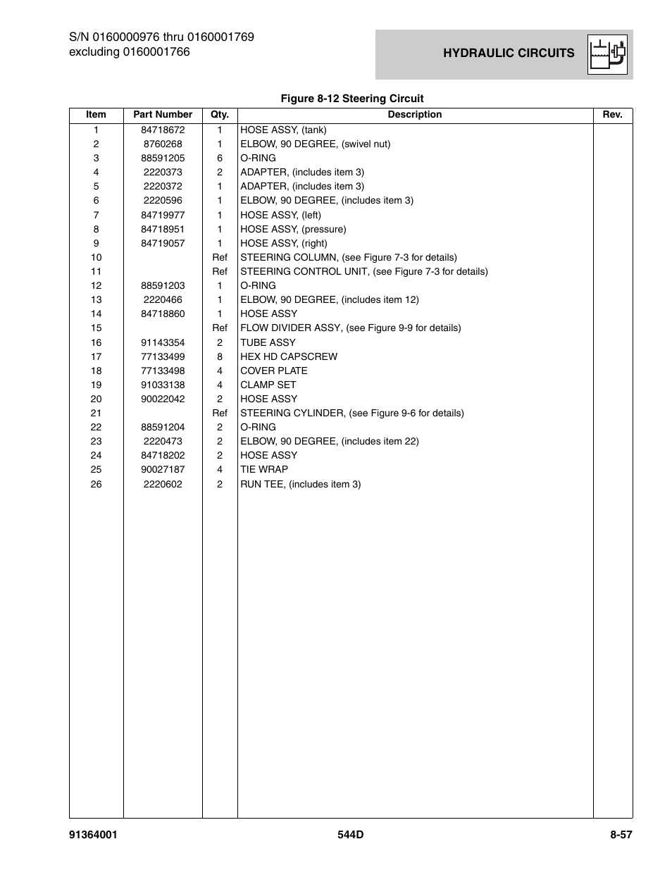 JLG 544D-10 Parts Manual User Manual | Page 407 / 730