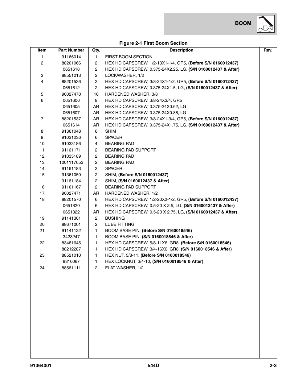 JLG 544D-10 Parts Manual User Manual | Page 43 / 730