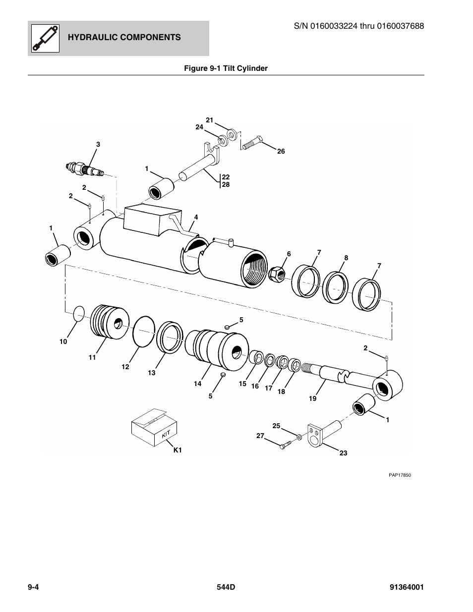 JLG 544D-10 Parts Manual User Manual | Page 430 / 730