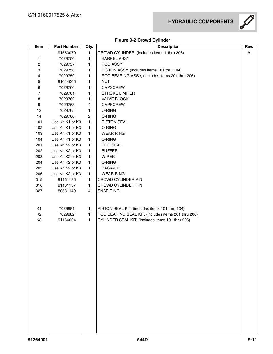 JLG 544D-10 Parts Manual User Manual | Page 437 / 730