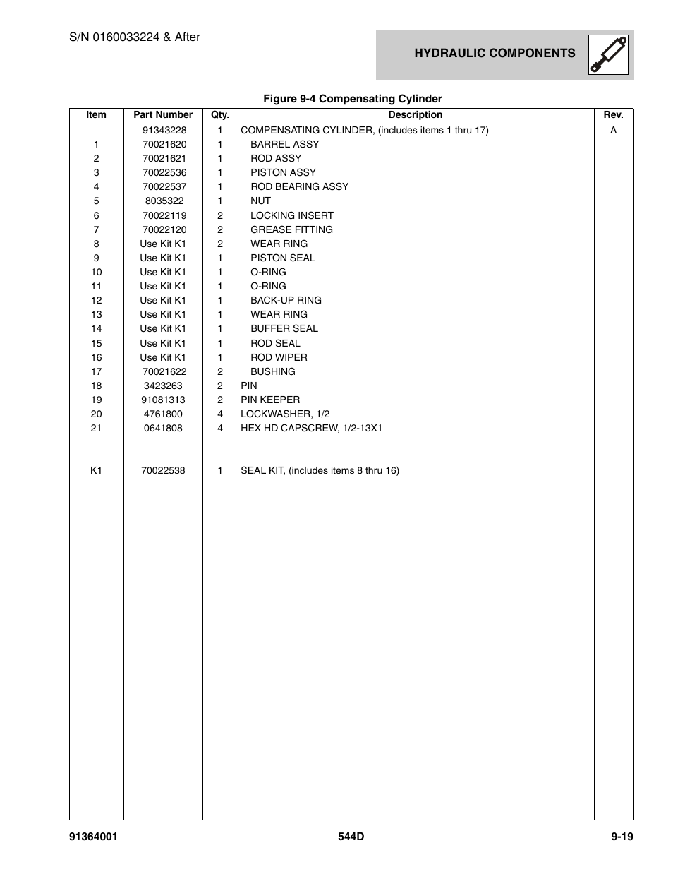 JLG 544D-10 Parts Manual User Manual | Page 445 / 730