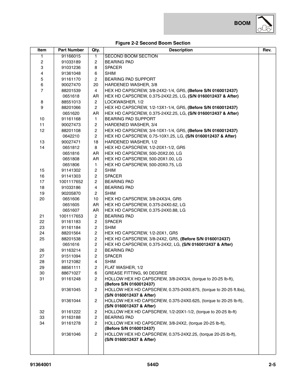 JLG 544D-10 Parts Manual User Manual | Page 45 / 730