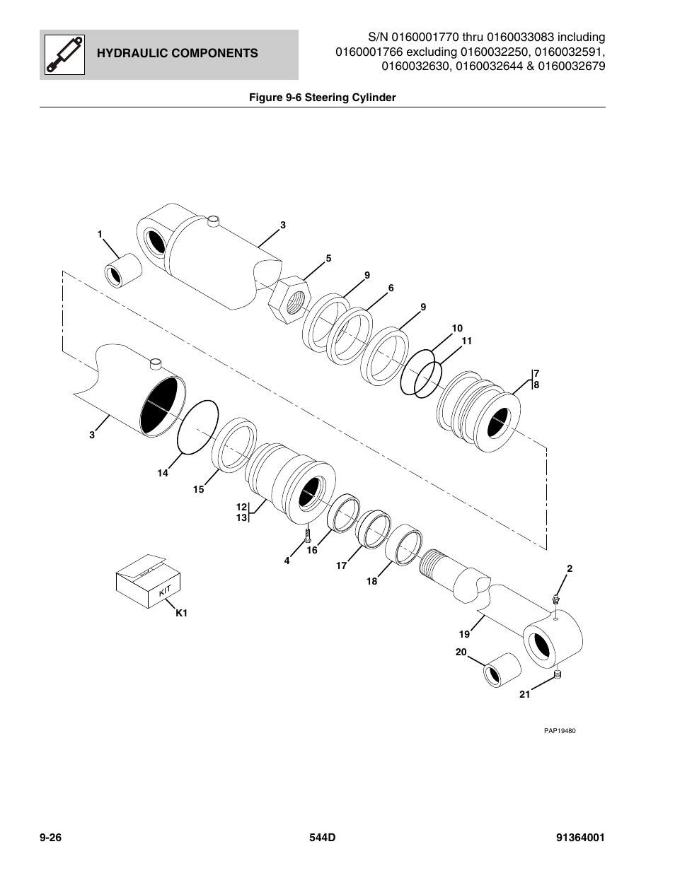 JLG 544D-10 Parts Manual User Manual | Page 452 / 730