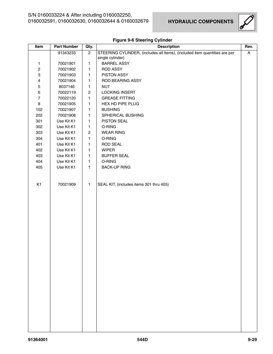 JLG 544D-10 Parts Manual User Manual | Page 455 / 730