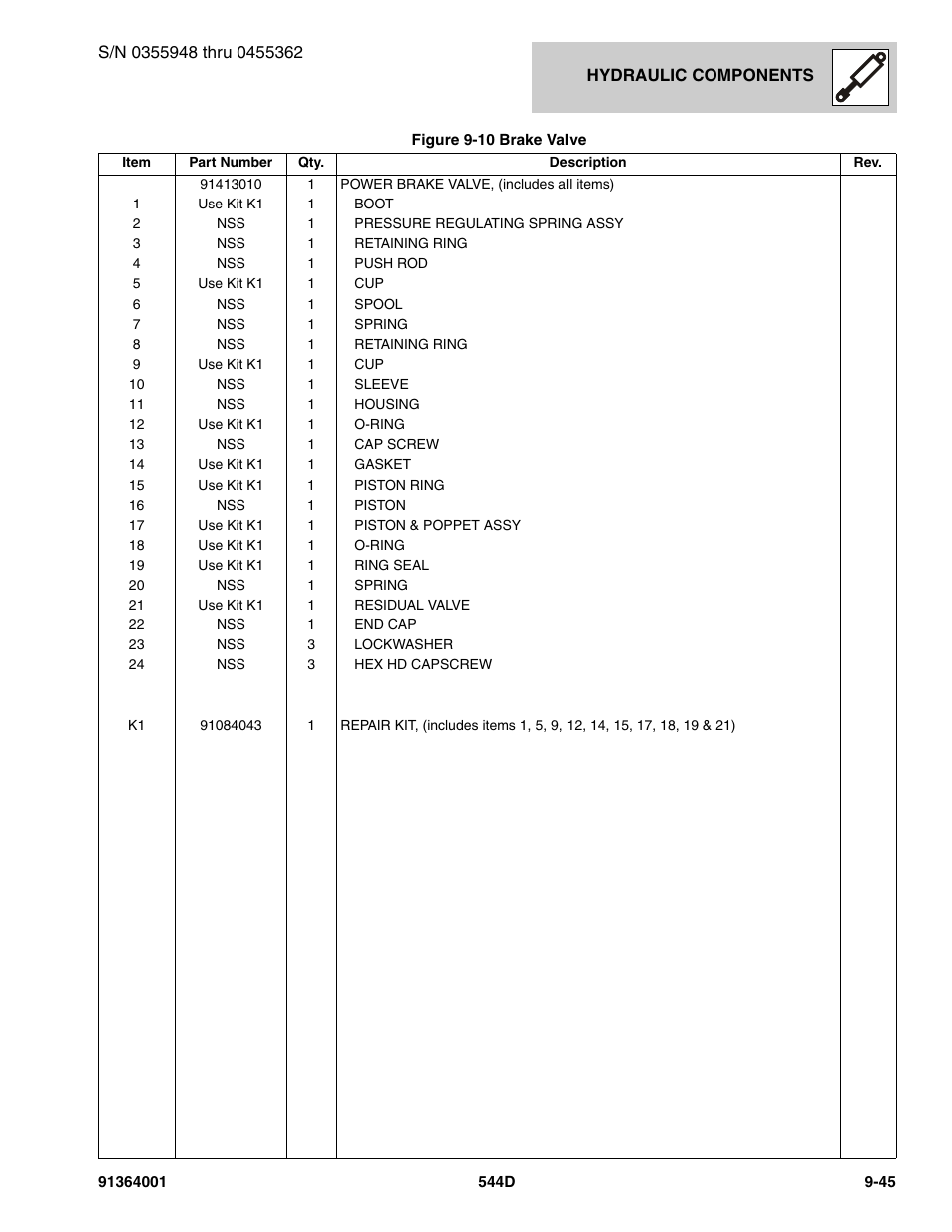 JLG 544D-10 Parts Manual User Manual | Page 471 / 730