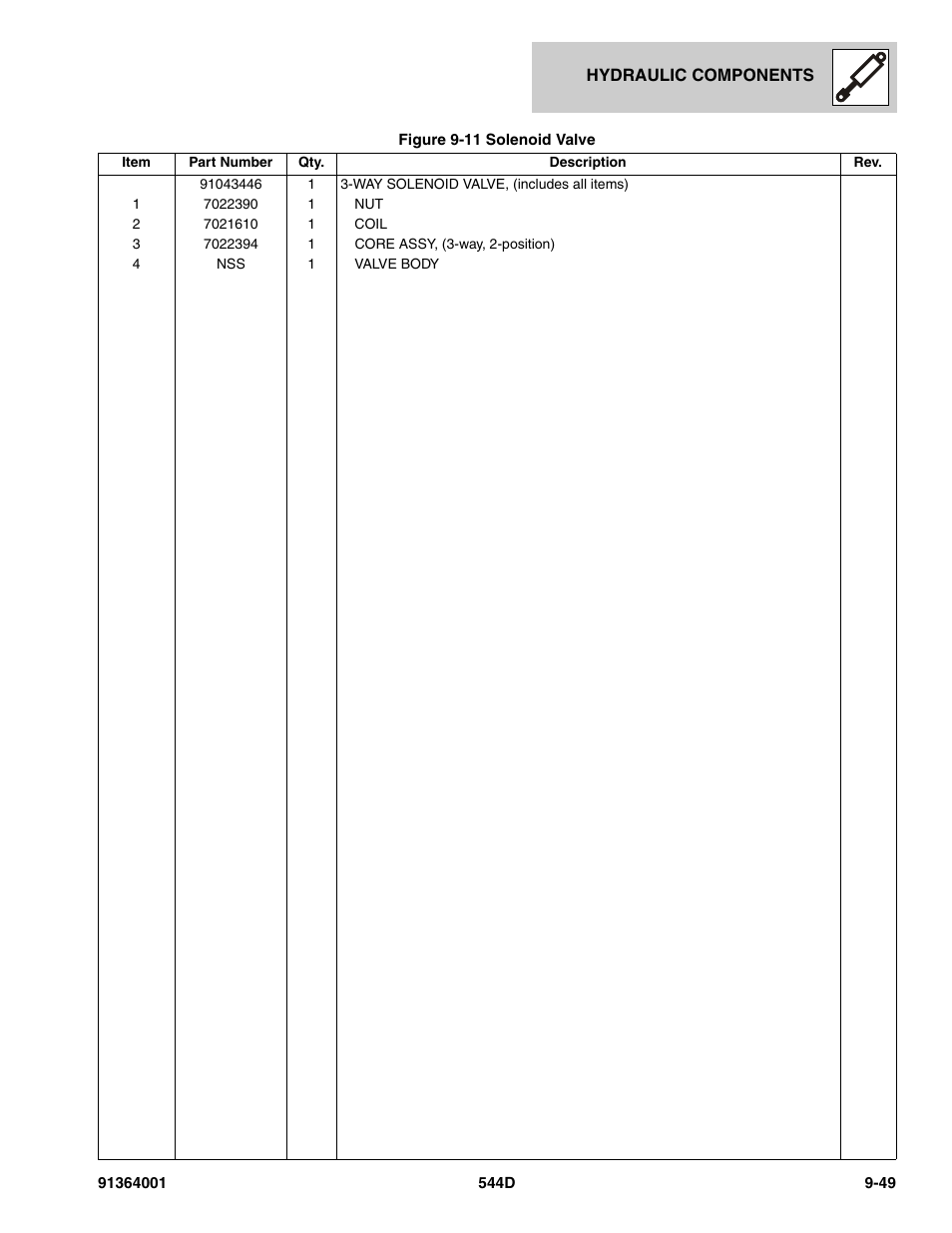 JLG 544D-10 Parts Manual User Manual | Page 475 / 730