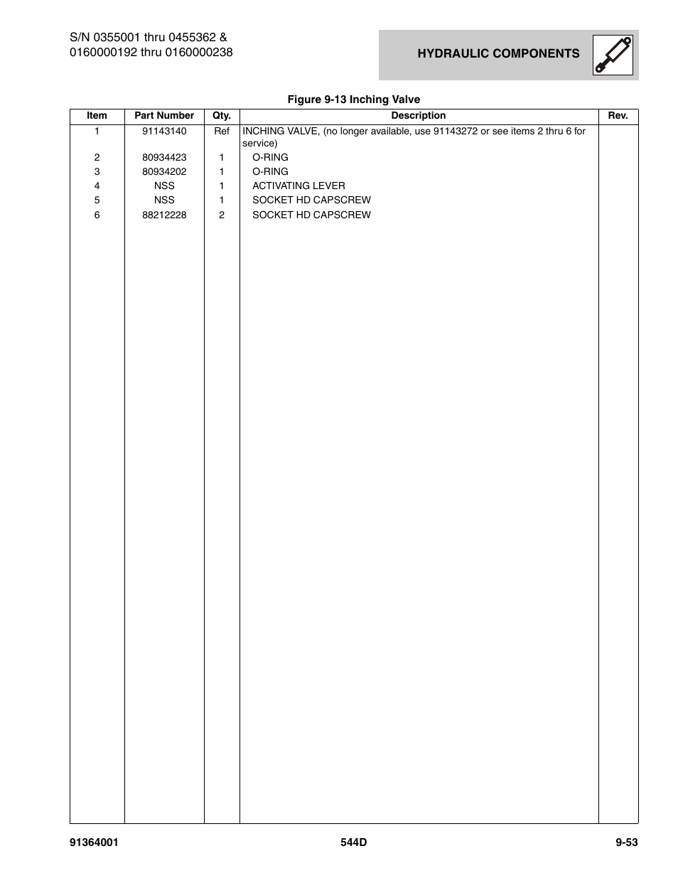 JLG 544D-10 Parts Manual User Manual | Page 479 / 730