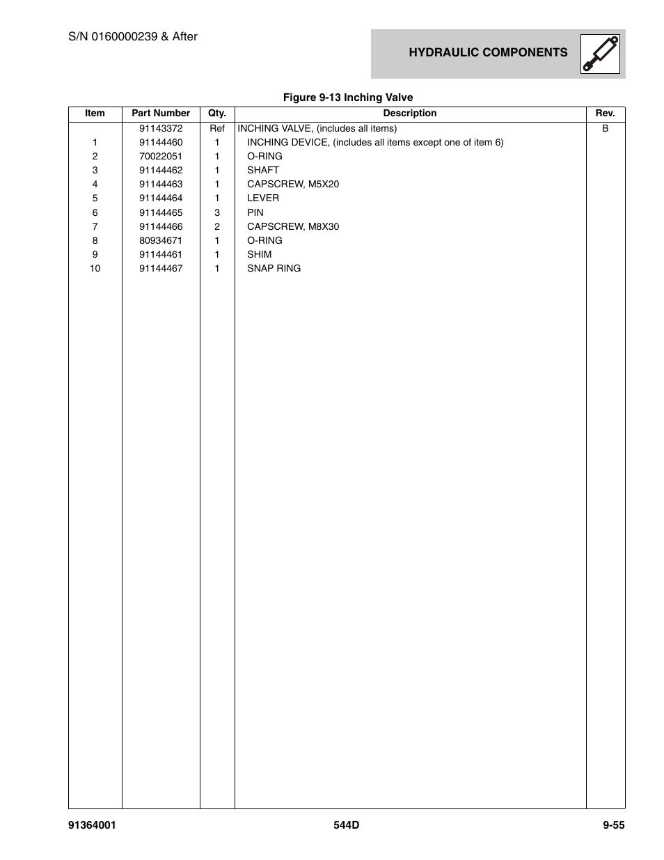 JLG 544D-10 Parts Manual User Manual | Page 481 / 730