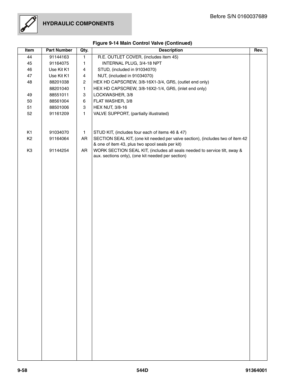 JLG 544D-10 Parts Manual User Manual | Page 484 / 730