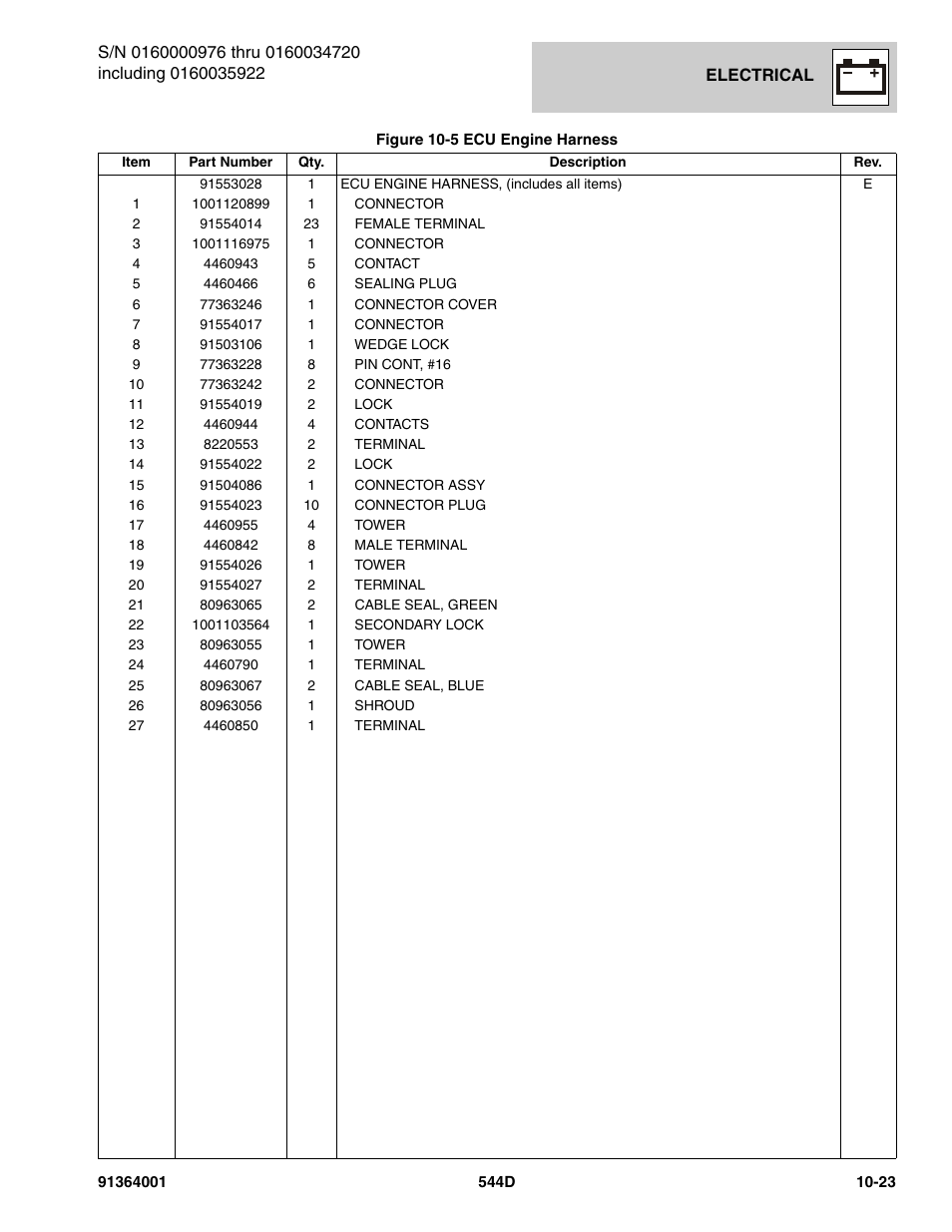 JLG 544D-10 Parts Manual User Manual | Page 545 / 730