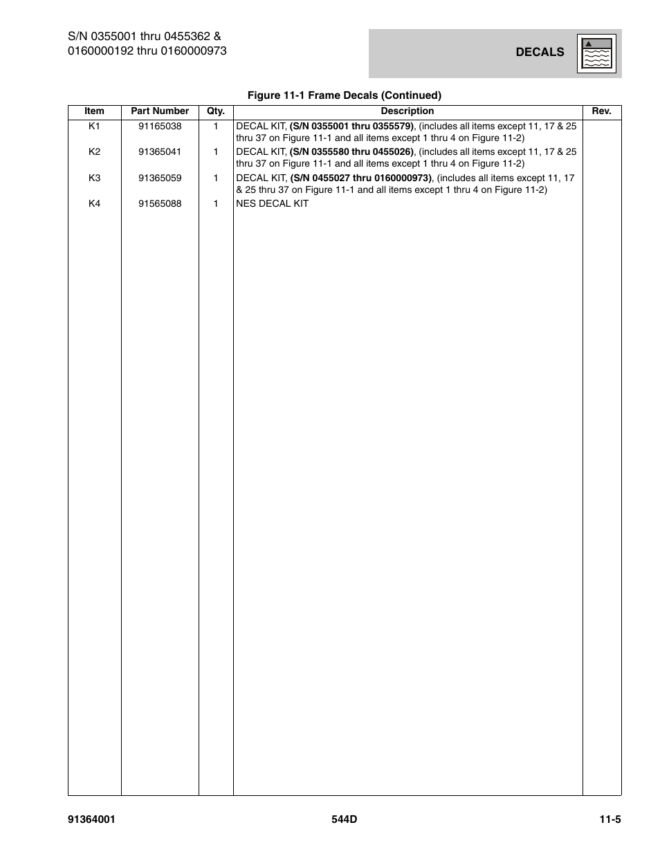 JLG 544D-10 Parts Manual User Manual | Page 561 / 730