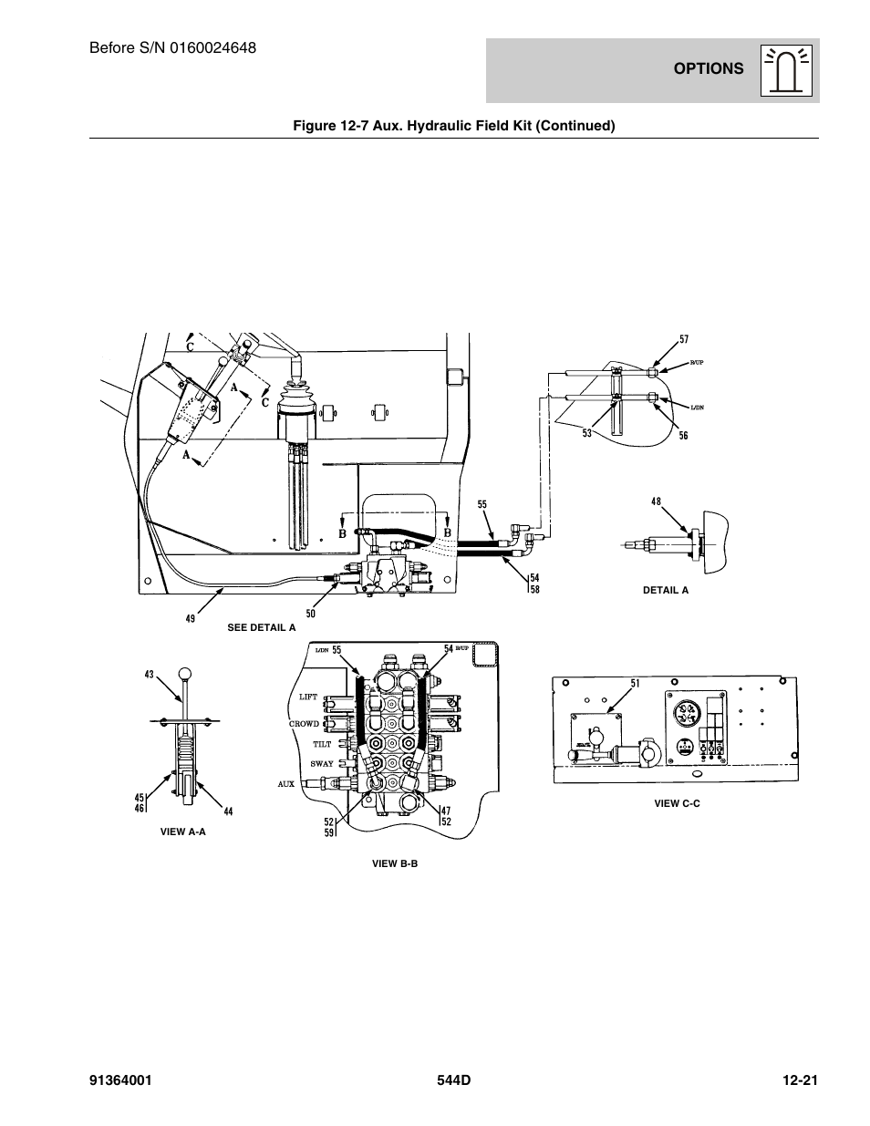 Options | JLG 544D-10 Parts Manual User Manual | Page 595 / 730
