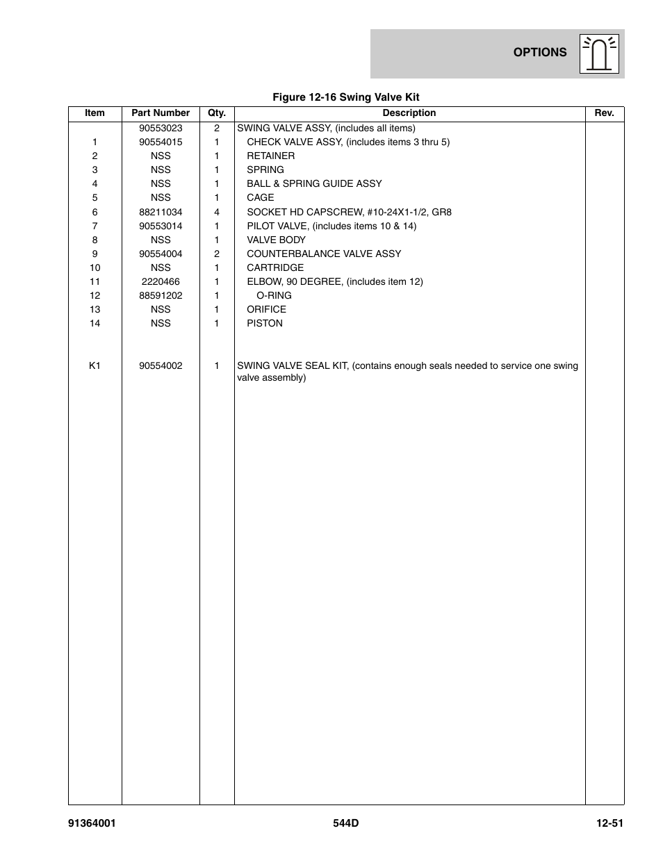 JLG 544D-10 Parts Manual User Manual | Page 625 / 730