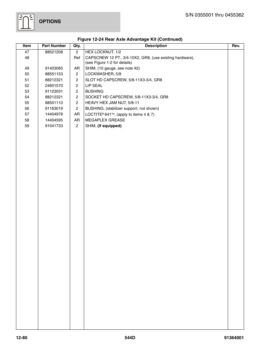 JLG 544D-10 Parts Manual User Manual | Page 654 / 730